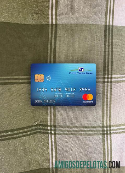 EUA Quinto Terceiro Banco Mastercard Photolook Front exemplo real